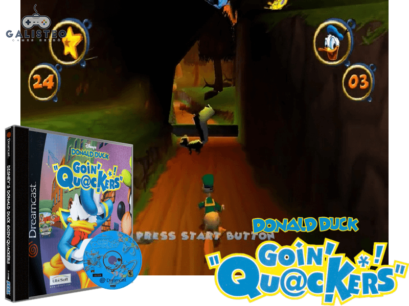 DISNEY'S DONALD DUCK GOIN' QUACKERS *?