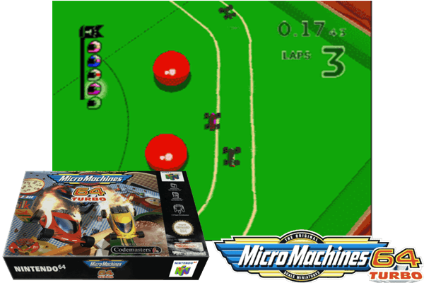 MICRO MACHINES 64 TURBO