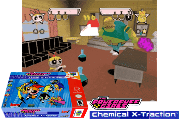 THE POWERPUFF GIRLS : CHEMICAL X-TRACTION