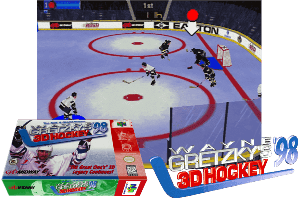 WAYNE GRETZKY'S 3D HOCKEY '98