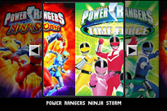 2 Games in 1 Double Pack: Power Rangers Ninja Storm + Power Rangers Time Force