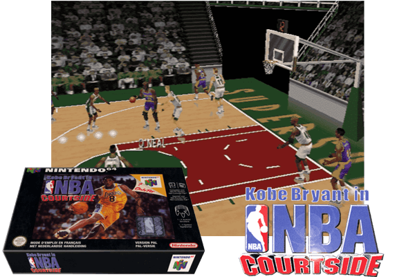 Kobe Bryant in NBA Courtside
