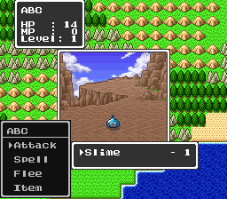 Dragon Quest I & II (Japan) (Translated En)