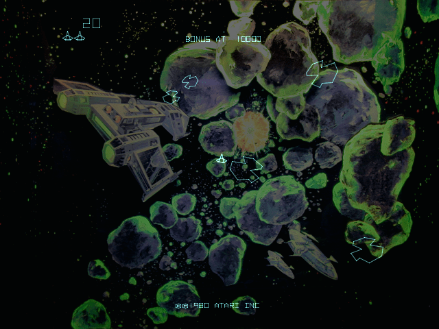Asteroids Deluxe
