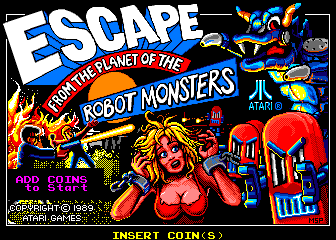 Escape From The Planet Of The Robot Monsters