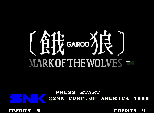 Garou: Mark of the Wolves