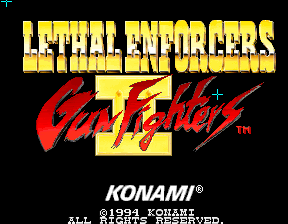 Lethal Enforcers II: Gun Fighters