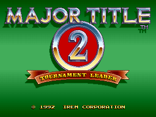 Major Title 2