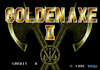 Golden Axe II (Mega Play)