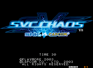SVC Chaos - SNK Vs. Capcom