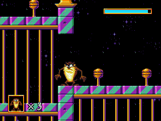 Taz in Escape from Mars